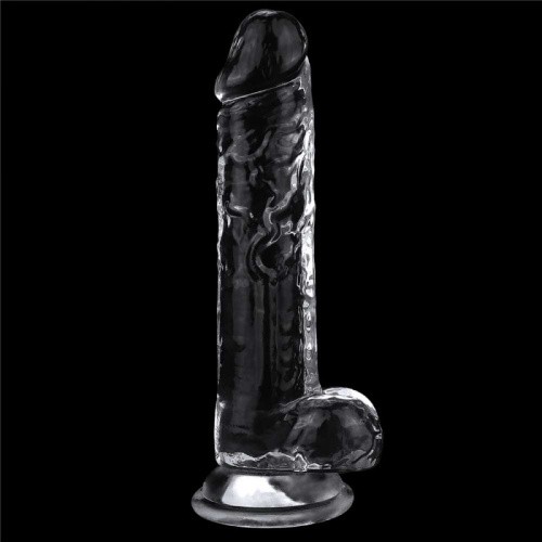 7.5'' Flawless Clear Dildo Clear - Фалоімітатор, 19 см (прозорий) - купити в Києві, Україні